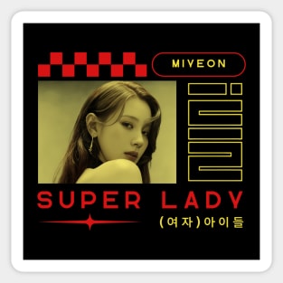 Miyeon (G)I-dle Super Lady Sticker